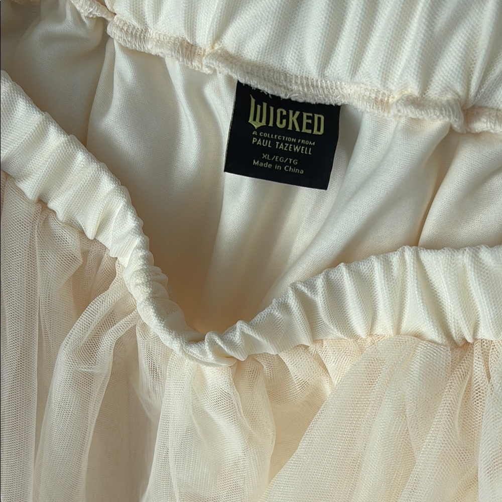 Wicked Cream Tulle Skirt
